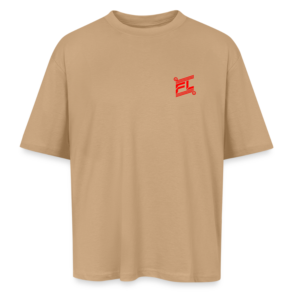 T-shirt ICONIC oversize - beige