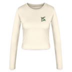 Manches longues slim fit Femme - crème