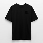 T-shirt ICONIC oversize épais - noir