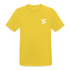 T-shirt respirant Homme - jaune soleil