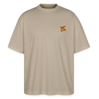 T-shirt ICONIC oversize - gris pierre