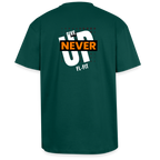 T-shirt ICONIC oversize epais - hunter green