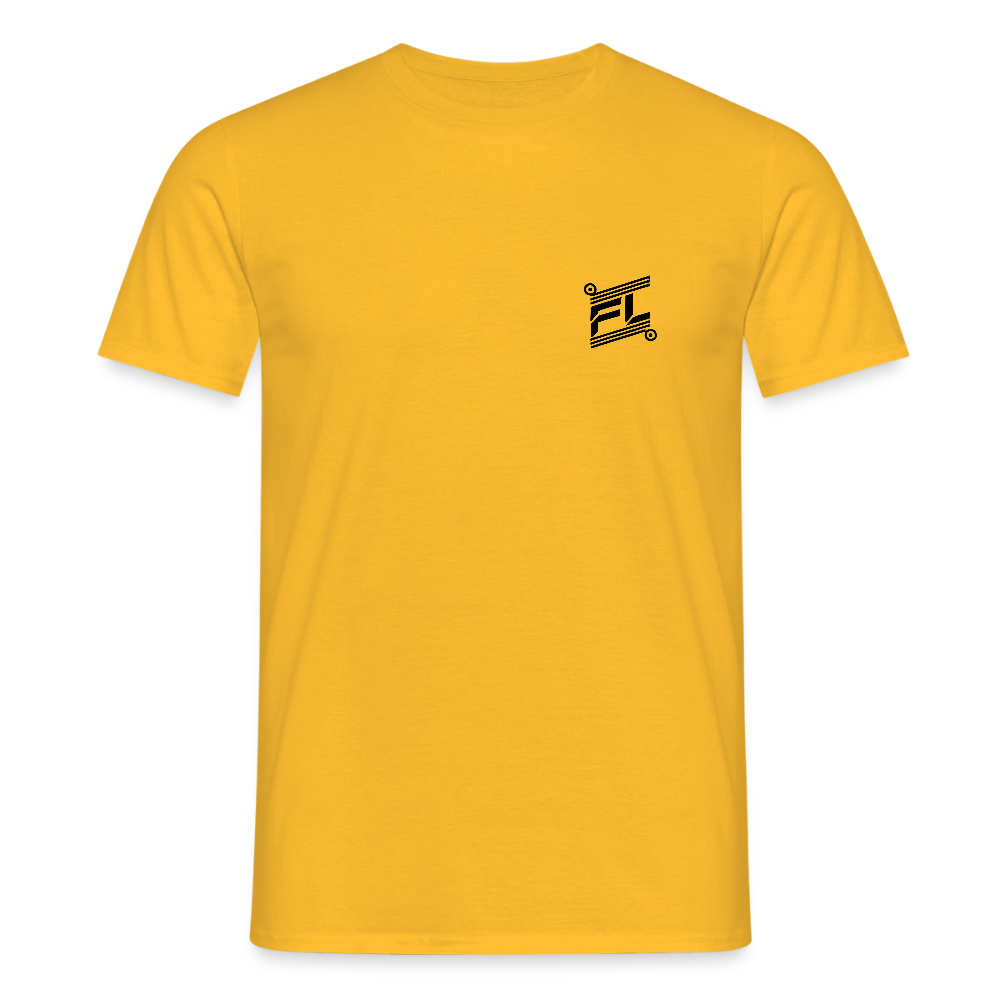 T-Shirt Homme FL-Fit – L'Essentiel du Confort - jaune