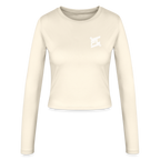 Manches longues slim fit Femme - crème