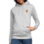 Sweat à Capuche Femme – Confort et Style pour Toutes les Occasions - gris clair chiné