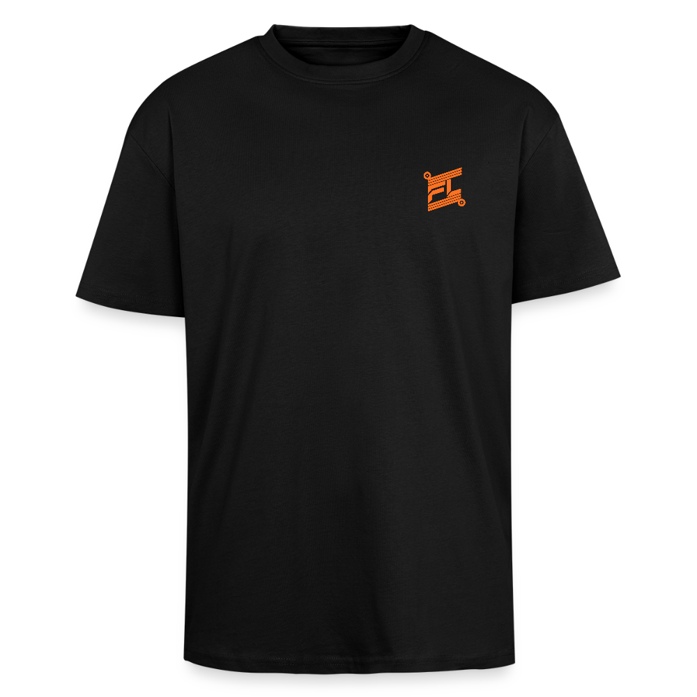 T-shirt ICONIC oversize epais - noir