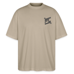 T-shirt ICONIC oversize gray - gris pierre