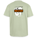 T-shirt ICONIC oversize epais - vert sauge léger 