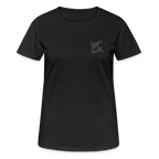 T-shirt Respirant Femme – Feminine & Fierce – FL-Fit - noir