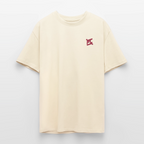 T-shirt ICONIC oversize épais - crème