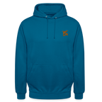 Sweat-shirt à capuche unisexe - bleu profond 