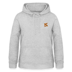 Sweat à Capuche Femme – Confort et Style pour Toutes les Occasions - gris clair chiné