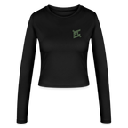 Manches longues slim fit Femme - noir