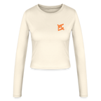 Manches longues slim fit Femme - crème