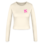 Manches longues slim fit Femme - crème