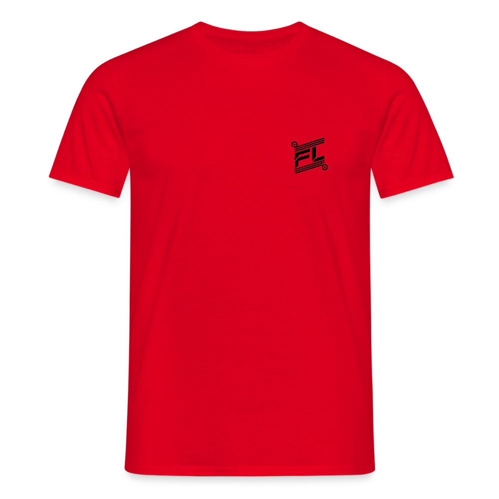 T-Shirt Homme FL-Fit – L'Essentiel du Confort - rouge