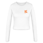 Manches longues slim fit Femme - blanc