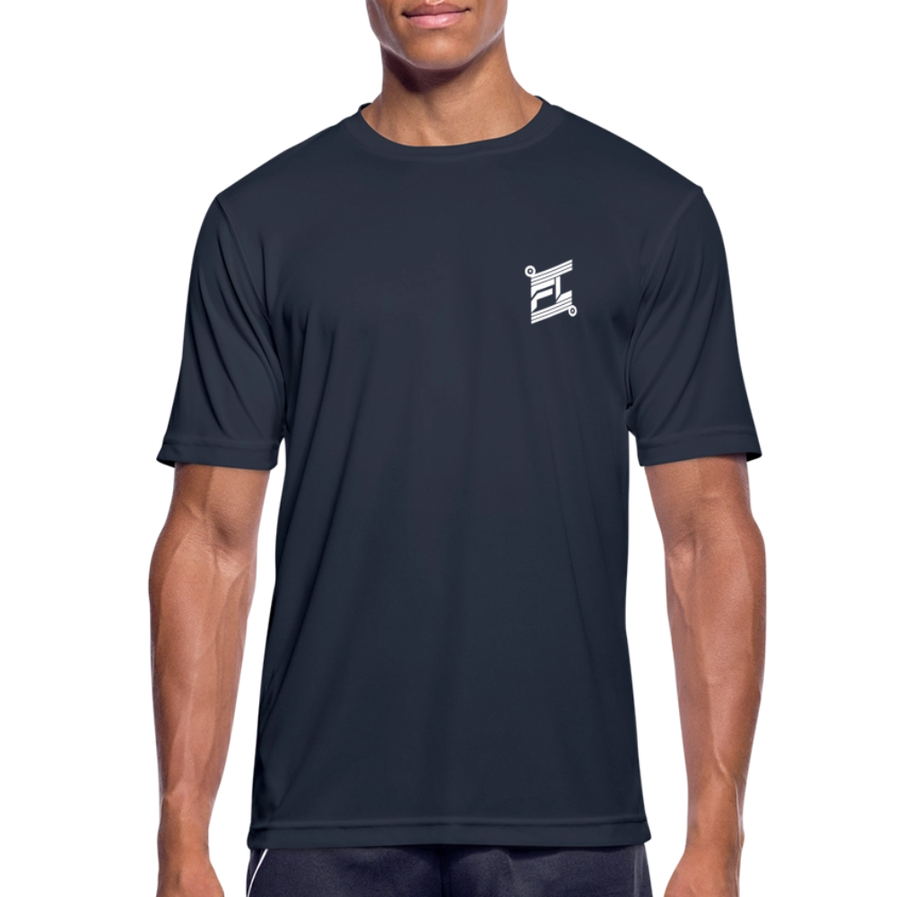 T-shirt respirant Homme - bleu marine foncé