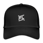 Casquette Trucker FL-Fit – Confort, Respirabilité & Style Urbain - noir/noir