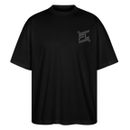 T-shirt ICONIC oversize gray - noir