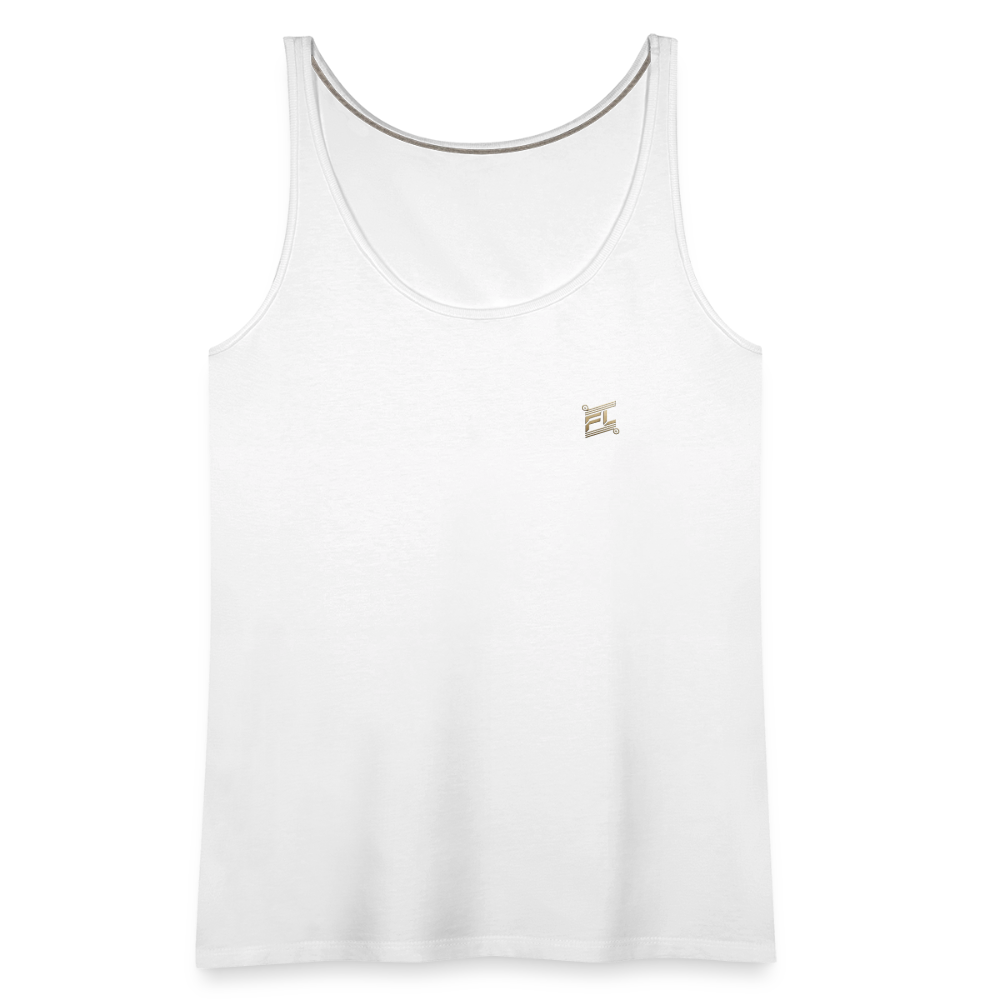 Débardeur Premium Femme FL-Fit – Légèreté, Confort et Performance - blanc