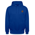 Sweat-shirt à capuche unisexe - bleu royal