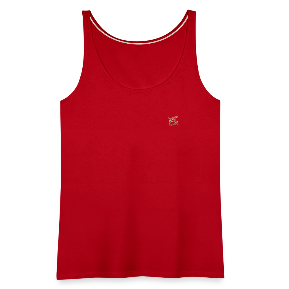 Débardeur Premium Femme FL-Fit – Légèreté, Confort et Performance - rouge