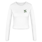 Manches longues slim fit Femme - blanc