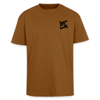 T-shirt ICONIC oversize épais - toffee