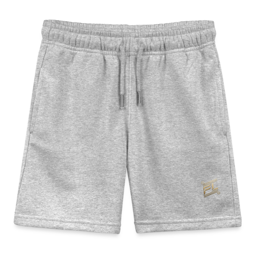 Short Bio Mini Bolter Enfant – Confort & Style Écoresponsable - gris chiné
