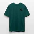 T-shirt ICONIC oversize épais - hunter green