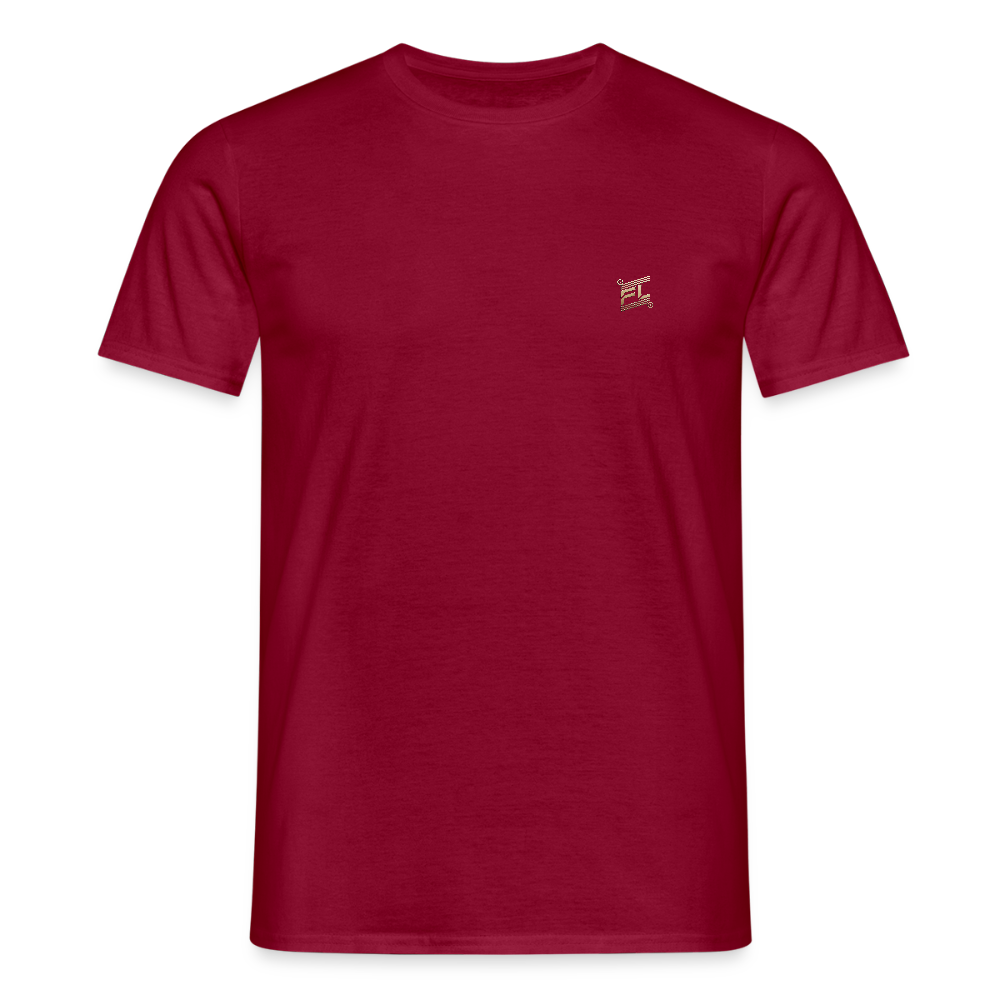 T-Shirt Homme FL-Fit – L'Essentiel du Confort - rouge brique