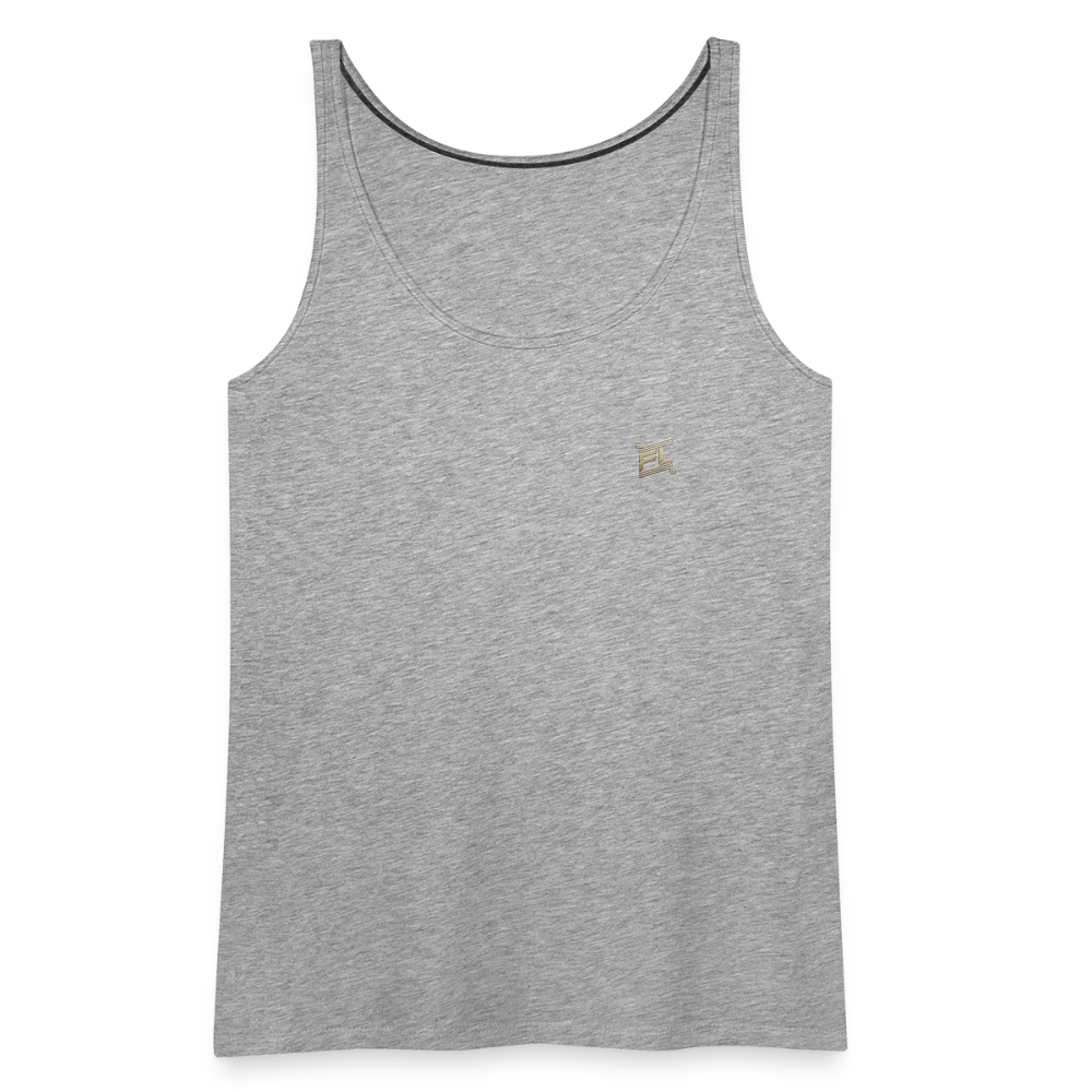 Débardeur Premium Femme FL-Fit – Légèreté, Confort et Performance - gris chiné