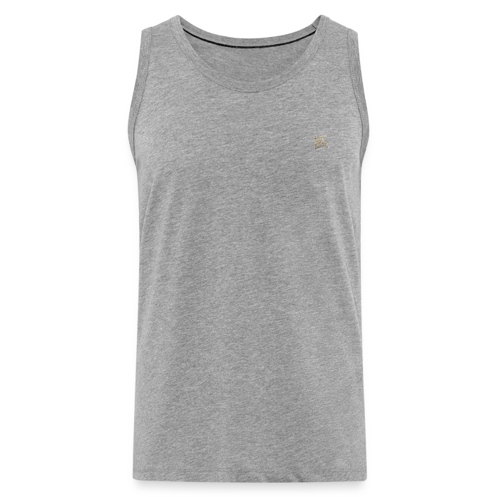 Débardeur Premium Homme – Style, Confort et Performance - gris chiné