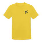 T-shirt respirant Homme - jaune soleil
