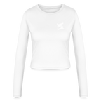 Manches longues slim fit Femme - blanc