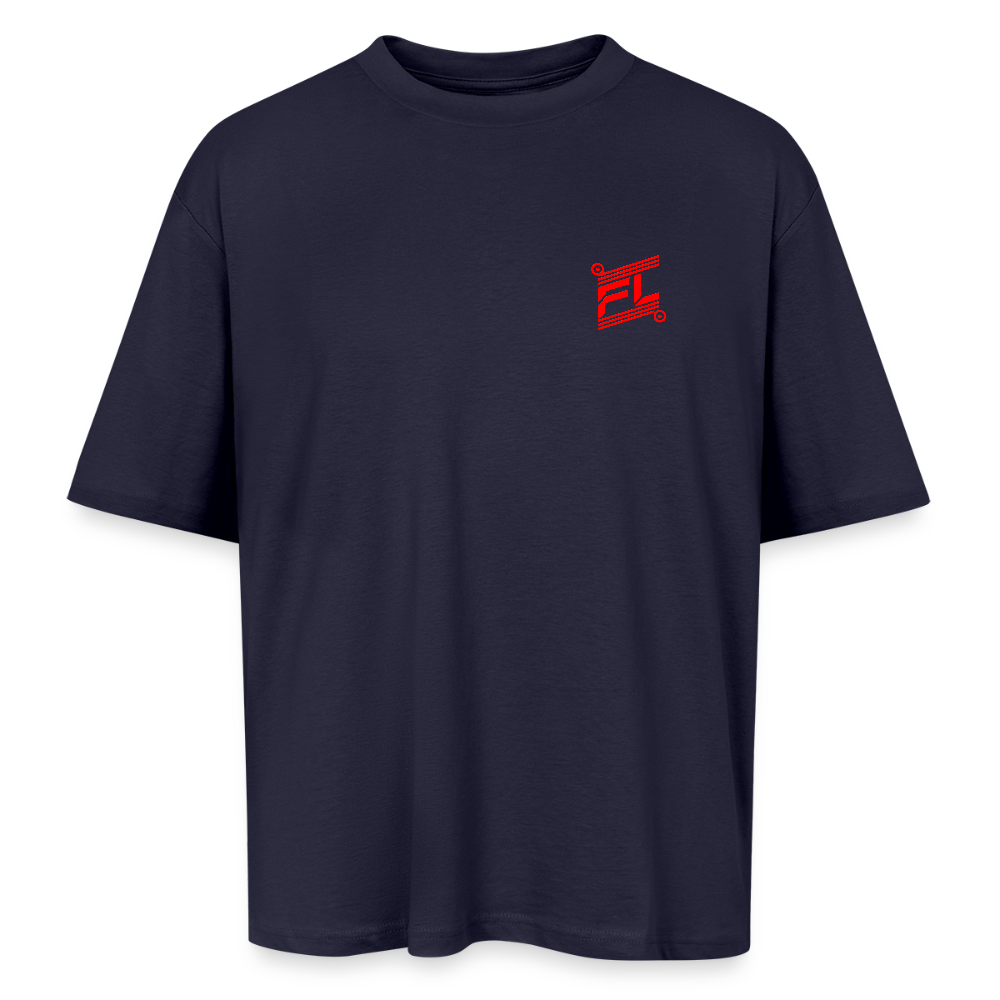 T-shirt ICONIC oversize - marine