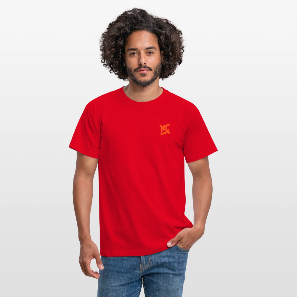 T-Shirt Homme FL-Fit – L'Essentiel du Confort - rouge