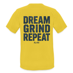 T-shirt respirant Homme - jaune soleil