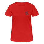 T-shirt Respirant Femme – Feminine & Fierce – FL-Fit - rouge