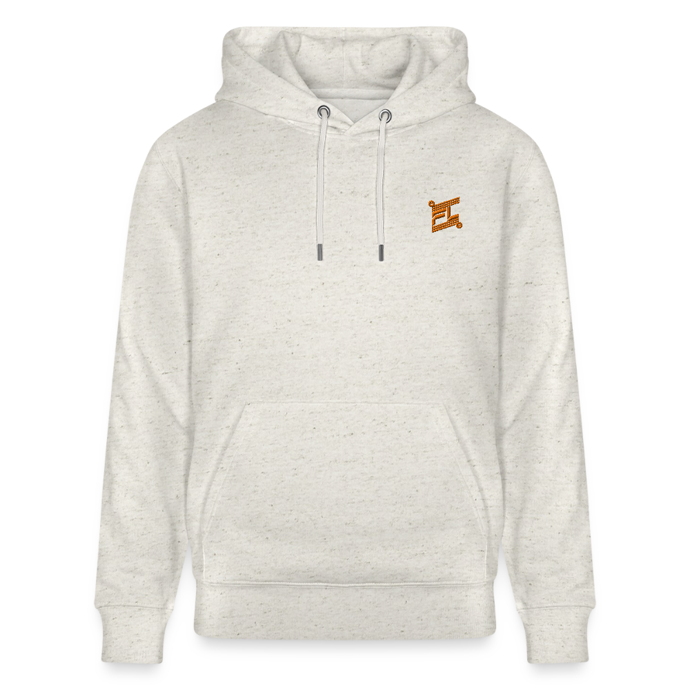 Hoodie bio CRUISER 2.0 – Unisexe - beige chiné