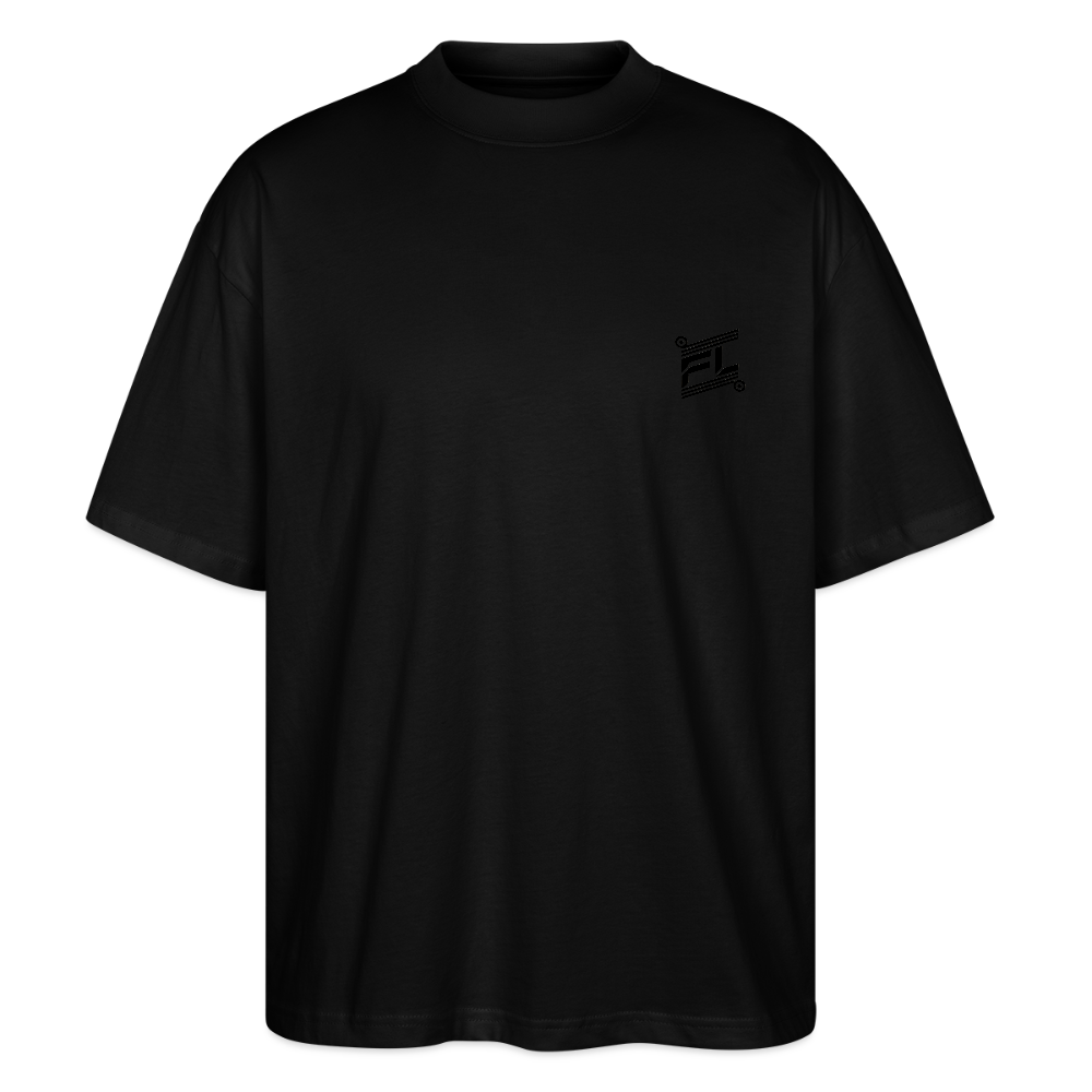 T-shirt ICONIC oversize gray - noir