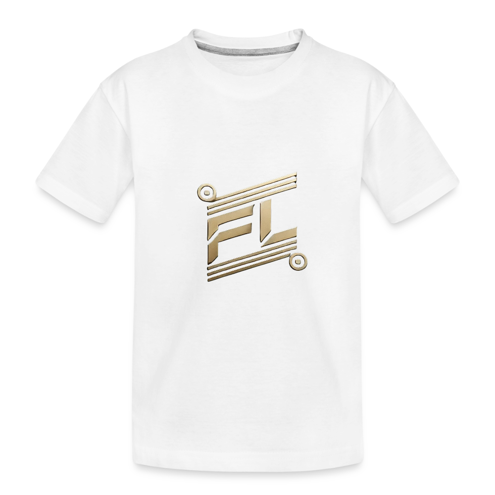 T-shirt Bio pour Enfants – Alliez Confort et Engagement Écologique - blanc