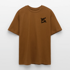 T-shirt ICONIC oversize épais - toffee