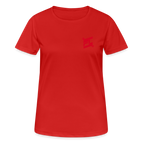 T-shirt Respirant Femme – Feminine & Fierce – FL-Fit - rouge