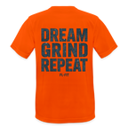 T-shirt respirant Homme - orange néon