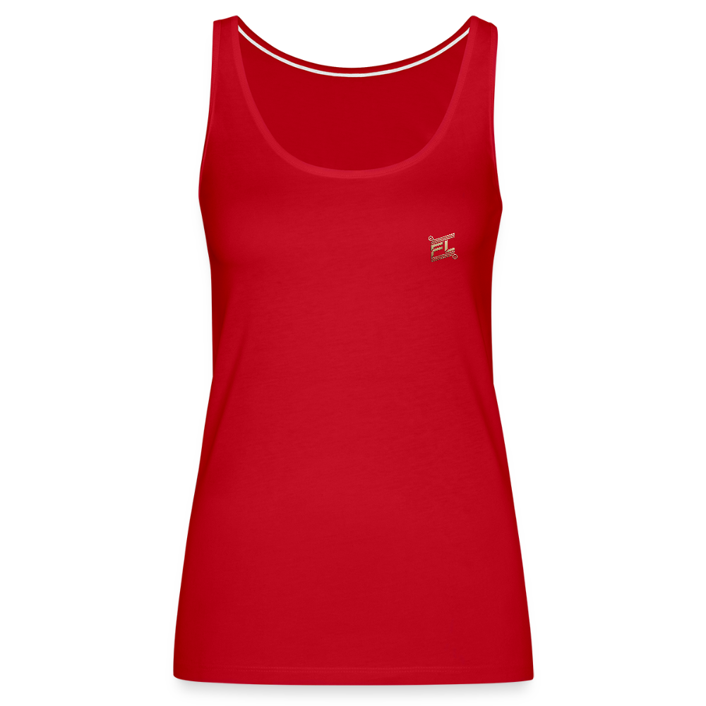 Débardeur Premium Femme FL-Fit – Légèreté, Confort et Performance - rouge