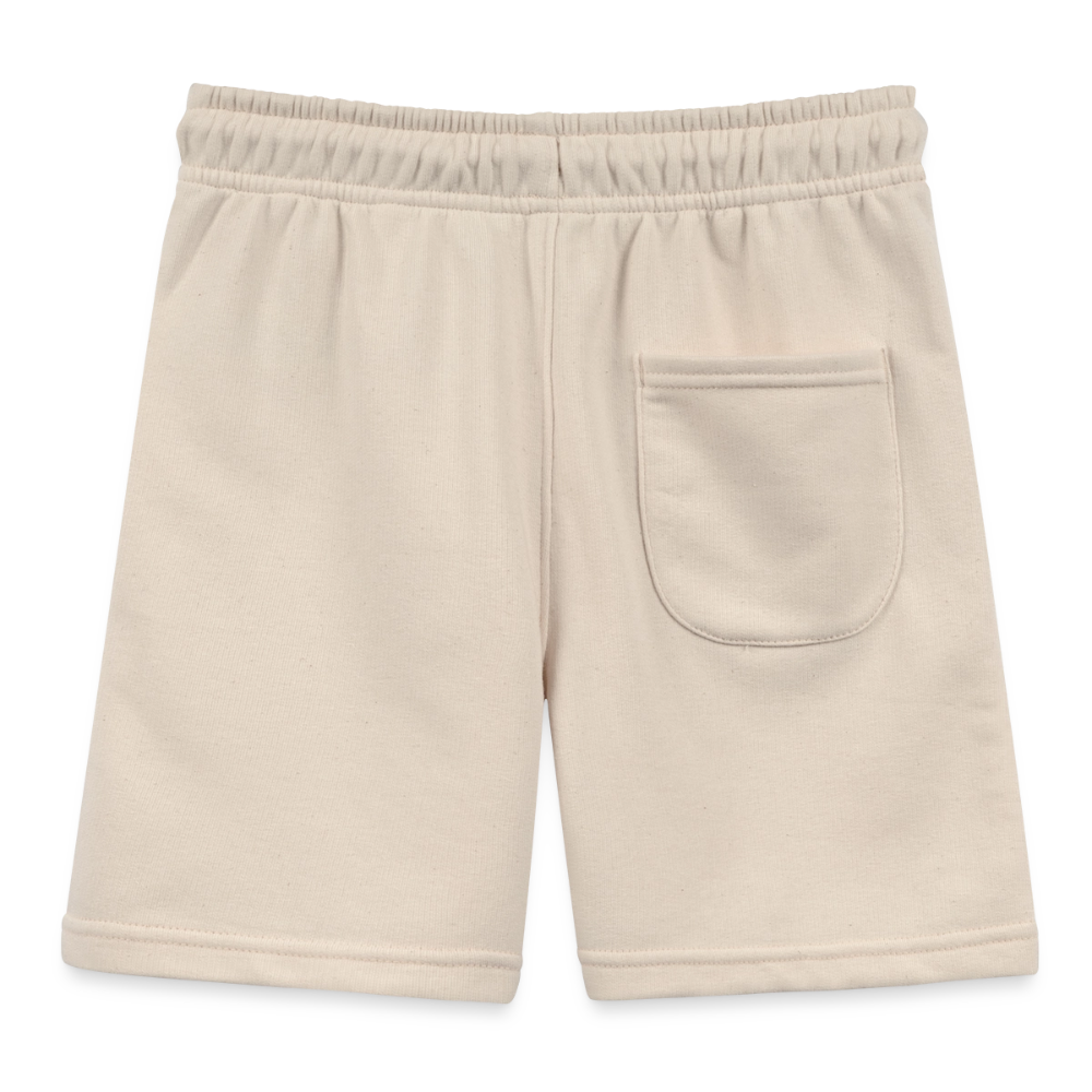Short Bio Mini Bolter Enfant – Confort & Style Écoresponsable - blanc gris