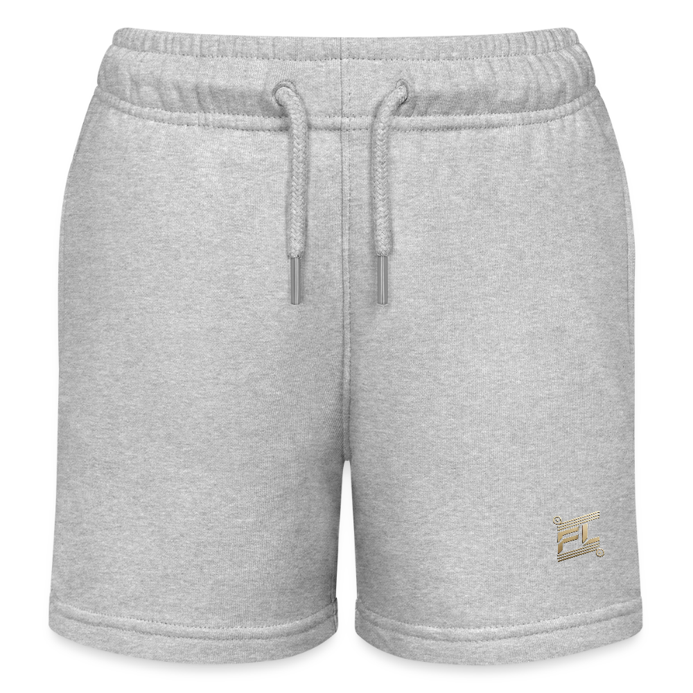 Short Bio Mini Bolter Enfant – Confort & Style Écoresponsable - gris chiné