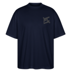 T-shirt ICONIC oversize gray - marine